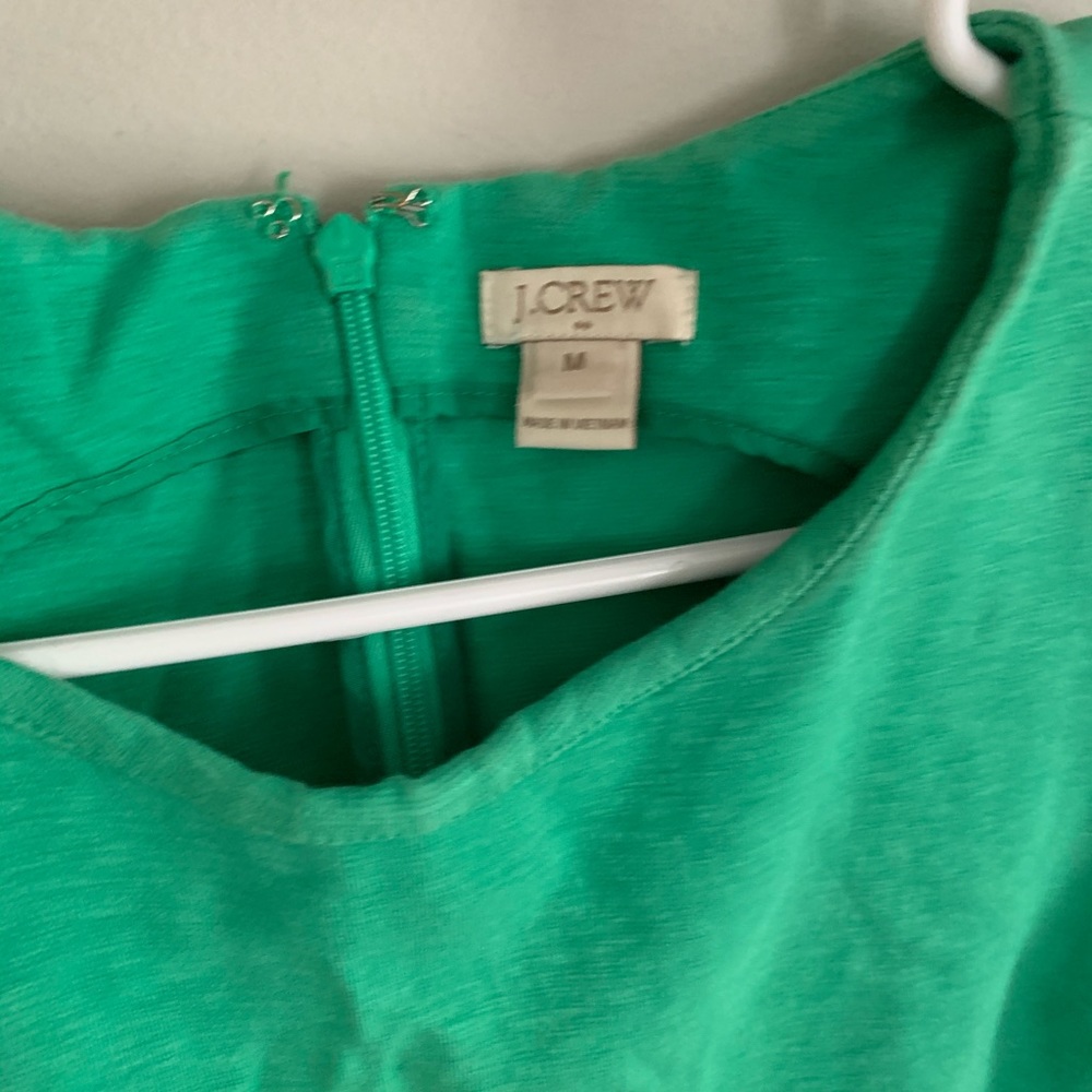 J. Crew Kelly Green dress